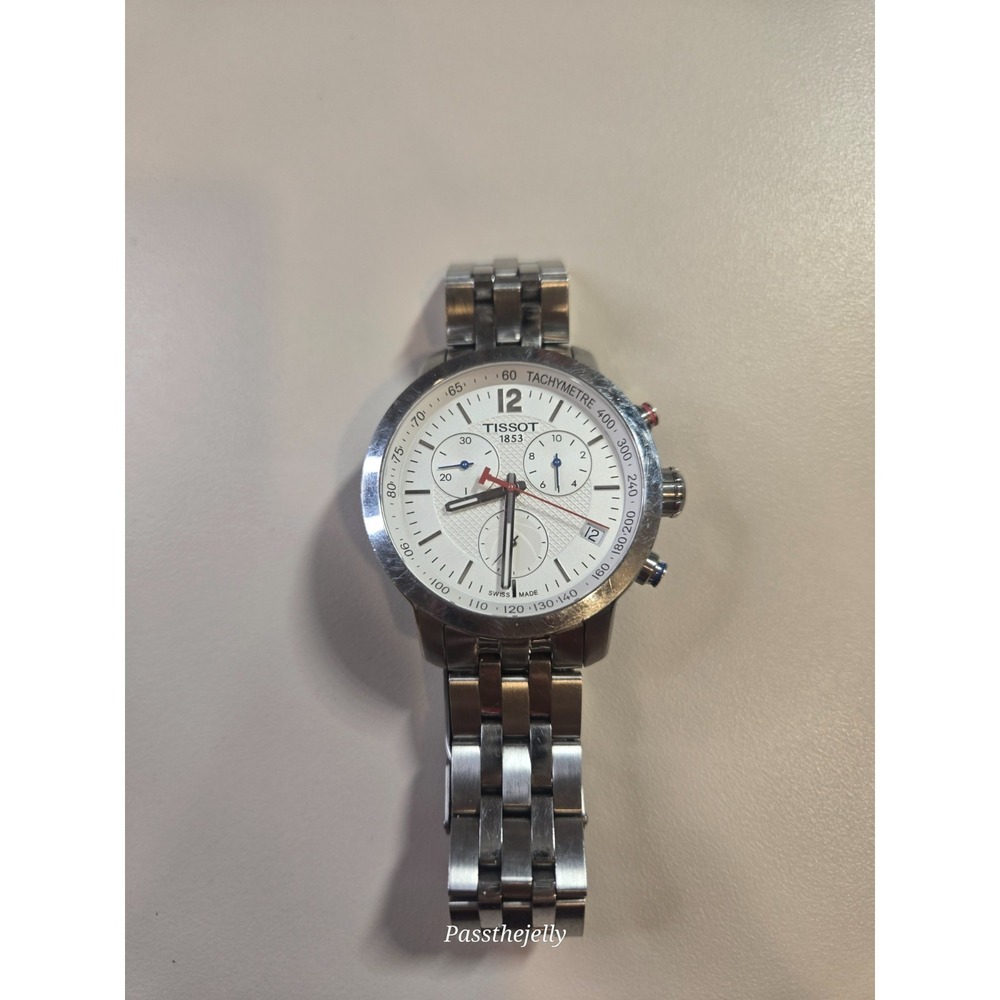 Tissot PRC 200 Chronograph NBA Special Edition Silver Men Watch T055417